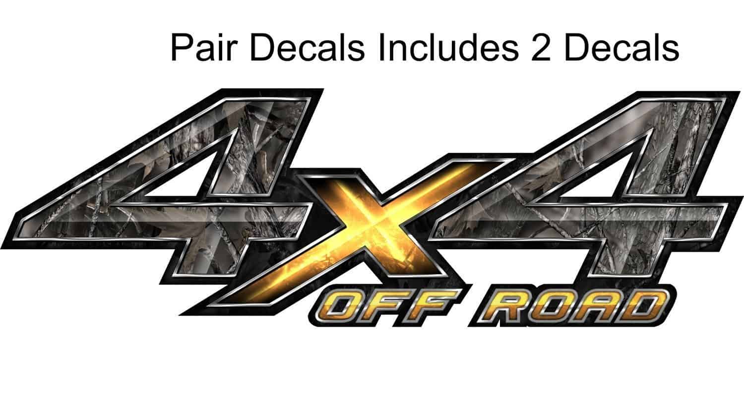 4X4 Offroad Truck Color Decal Camo Cast Vinyl