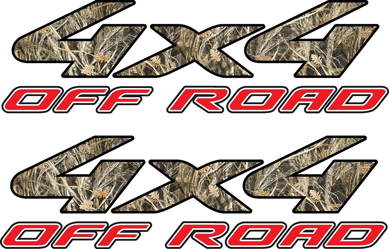 4x4 Truck Offroad Decal Tallgrass Camo Cast Vinyl