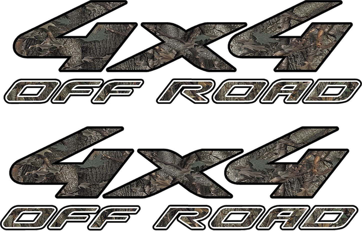 4x4 Truck Offroad Decal Oak Camo Cast Vinyl