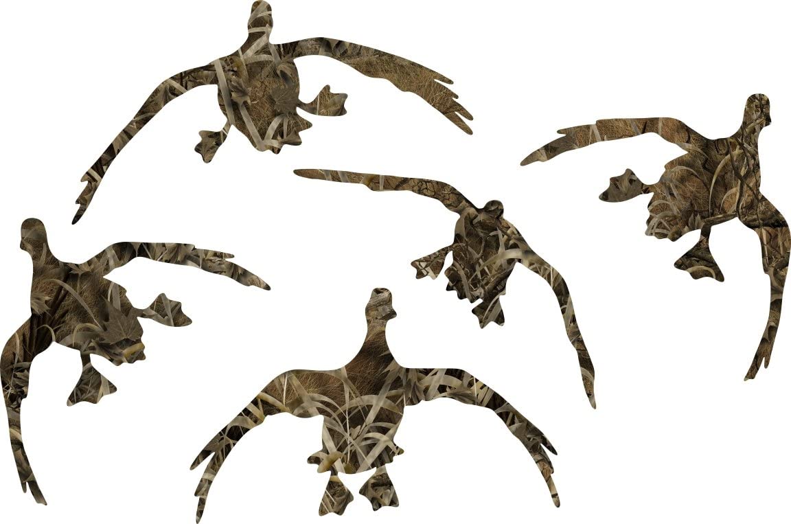 Camo Ducks  Decal 12"