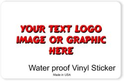 Custom Rectangle Stickers