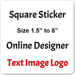 Custom Square Stickers