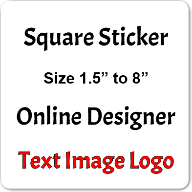 Custom Square Stickers