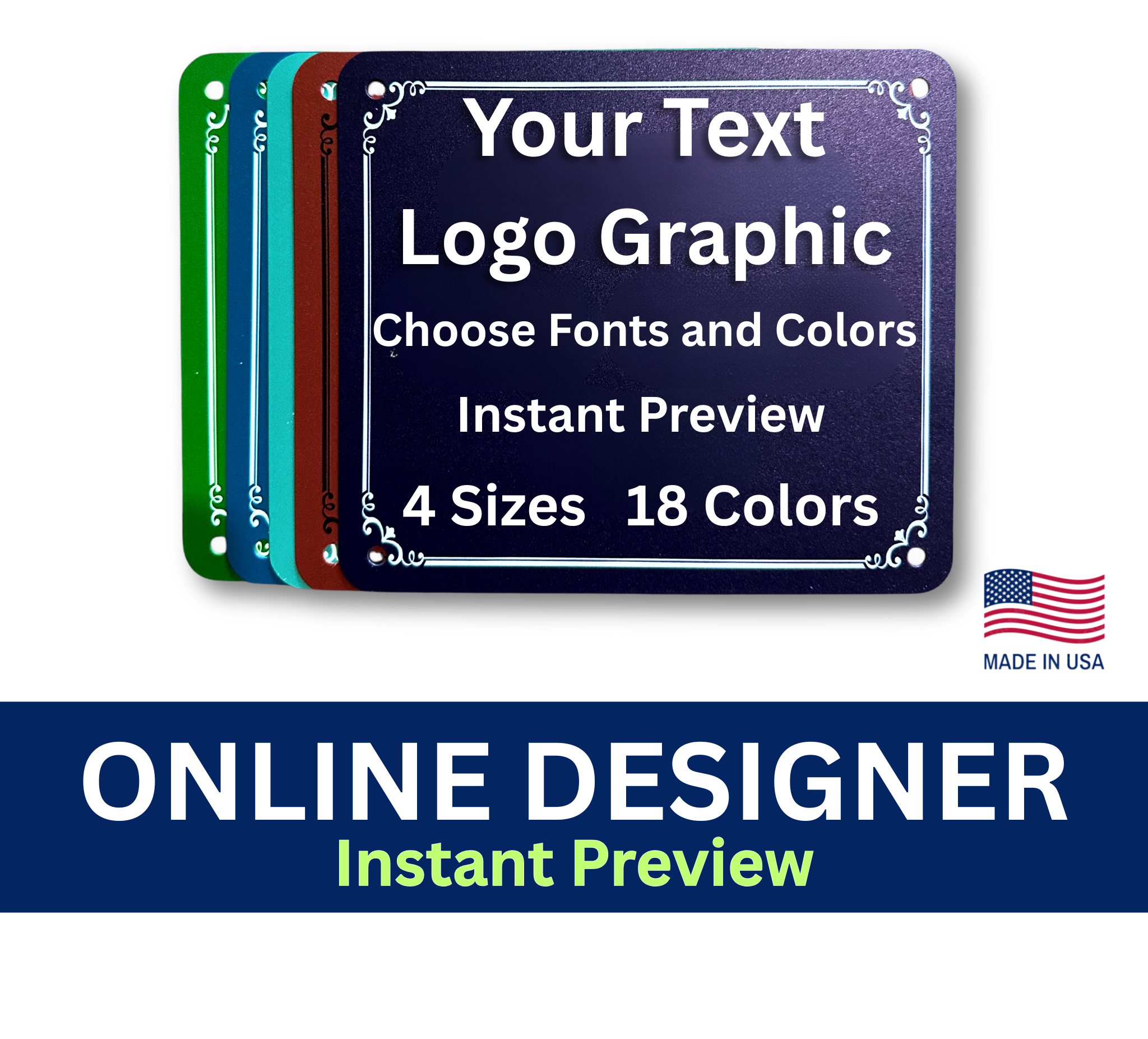 Custom Metal Sign Solid To Edge Design Your Own Starting At 11.99